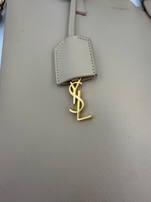 Saint Laurent SHOPPING Beige Bag