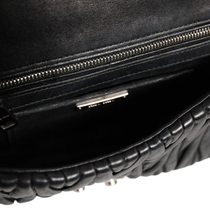 Miu Miu Confidential Matelasse Leather Flap Shoulder Bag