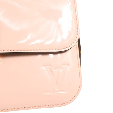Louis Vuitton Pink Vernis and Monogram Canvas Cherrywood BB Shoulder Bag