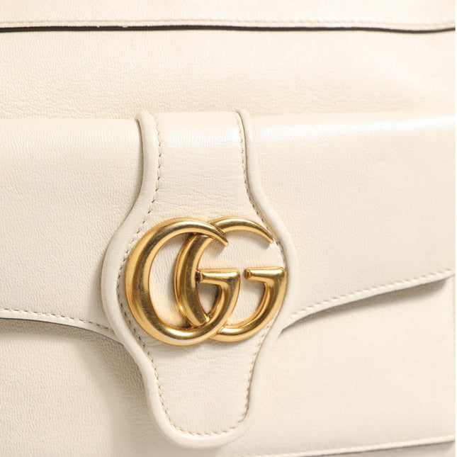 Gucci Arli Small Crossbody Bag White Leather