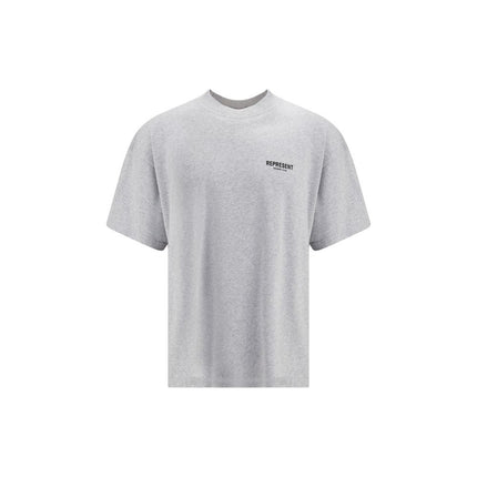 Represent Gray Cotton T-Shirt