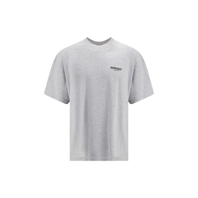 Represent Gray Cotton T-Shirt