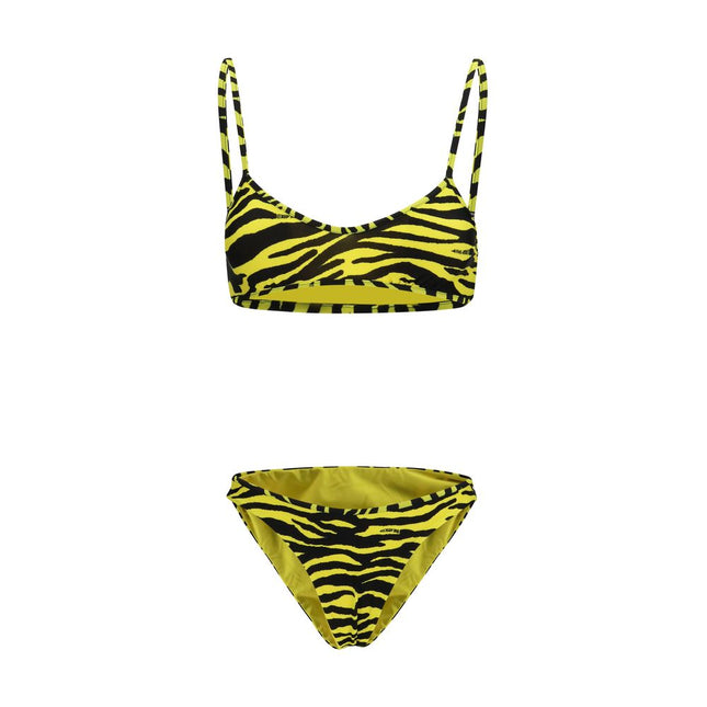 The Attico Bicolor Polyamide Bikini
