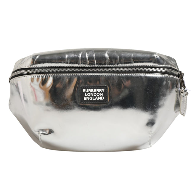 Burberry Belt bag Silver in Synthetic