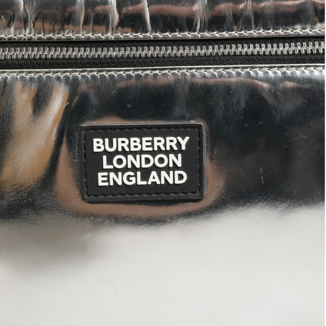 Burberry Belt bag Silver in Synthetic