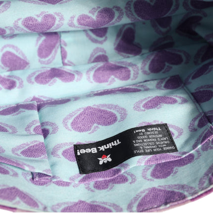 Think Bee Purple shoulder bag