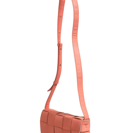 Bottega Veneta Lambskin Maxi Intrecciato Cassette Crossbody Bag