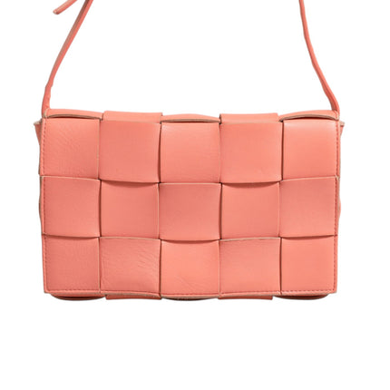 Bottega Veneta Lambskin Maxi Intrecciato Cassette Crossbody Bag