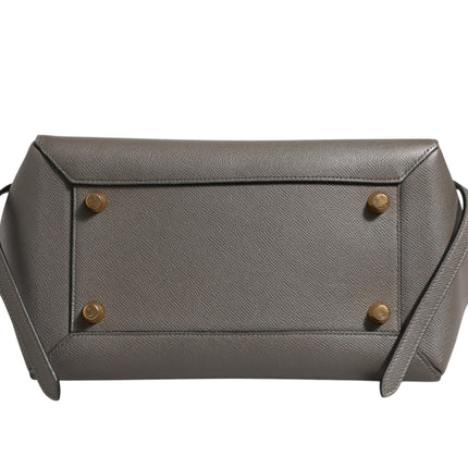 Celine Nano Belt Bag in Grained Calfskin Grey