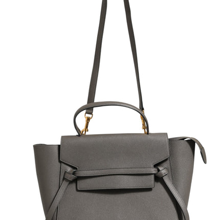 Celine Nano Belt Bag in Grained Calfskin Grey