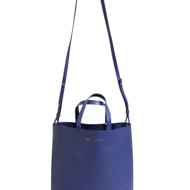 Celine Blue with Gold Tote Bag