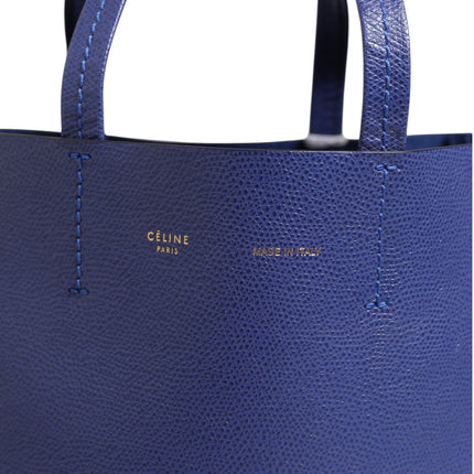 Celine Blue with Gold Tote Bag