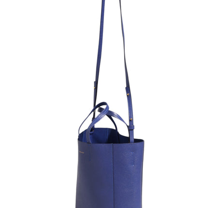 Celine Blue with Gold Tote Bag