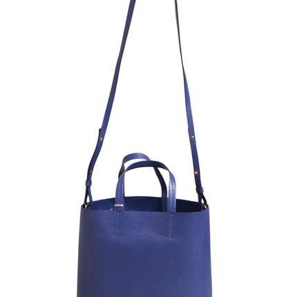 Celine Blue with Gold Tote Bag
