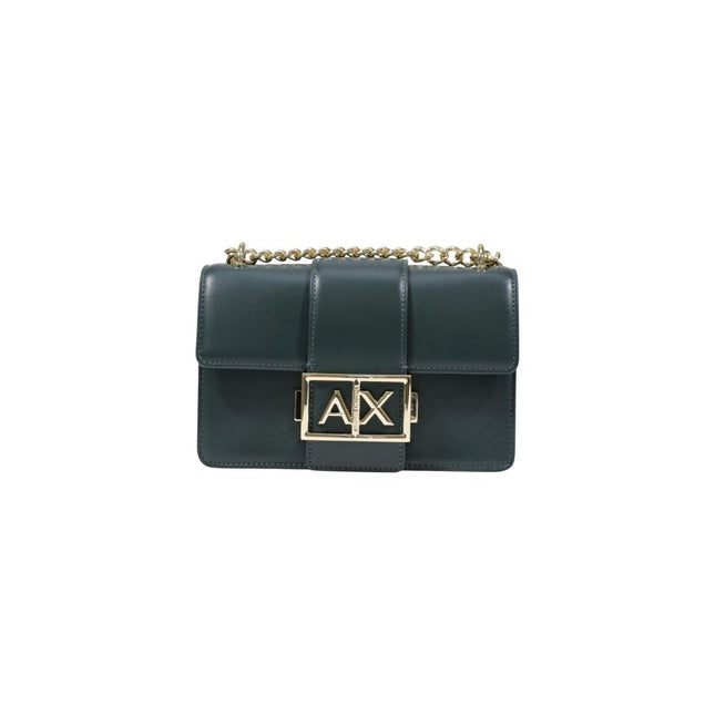 Armani Exchange Green Polyester Handbag