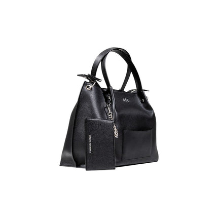 Armani Exchange Black Polyester Handbag
