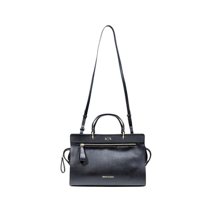 Armani Exchange Black Polyester Handbag