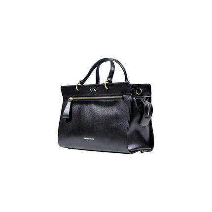 Armani Exchange Black Polyester Handbag