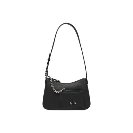 Armani Exchange Black Polyester Handbag