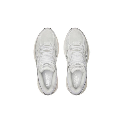 Saucony Silver Synthetic Athletic Sneakers