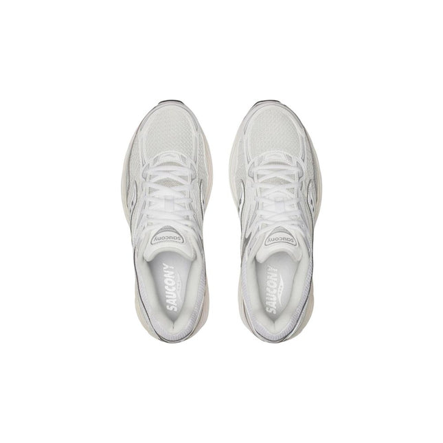 Saucony Silver Synthetic Athletic Sneakers