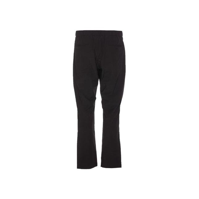 Herno Black Elastane Athletic Pants