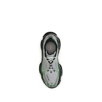 Balenciaga Gray Polyester Athletic Sneakers