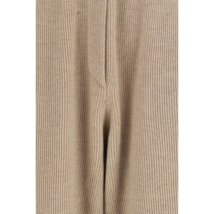 Brunello Cucinelli Beige Cashmere Casual Pants