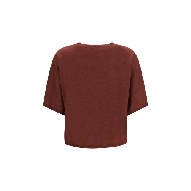 Brunello Cucinelli Bordeaux Cashmere Sweatshirt
