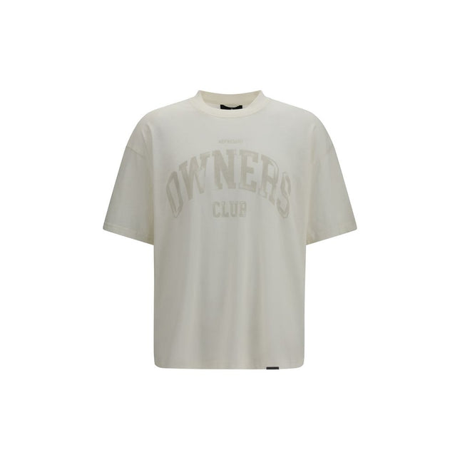 Represent White Cotton T-Shirt
