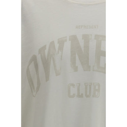 Represent White Cotton T-Shirt