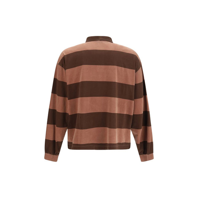Represent Brown Cotton Polo Shirt