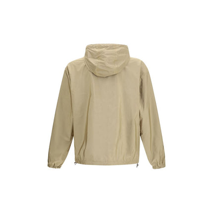 Prada Beige Recycled Polyamide Shell Jacket