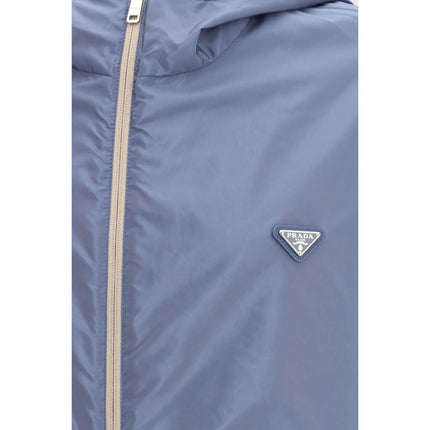 Prada Beige Recycled Polyamide Shell Jacket