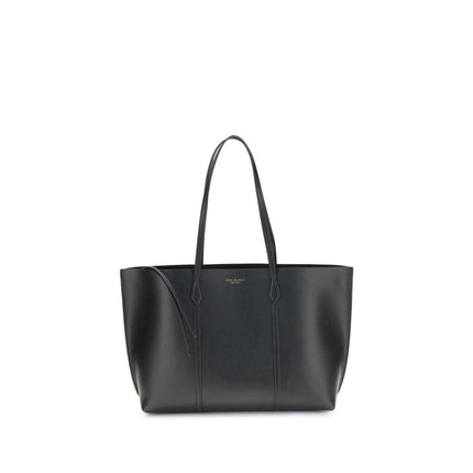 Tory Burch Black Calf Leather Bos Taurus Handbag