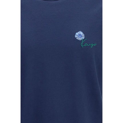 Kenzo Blue Cotton T-Shirt