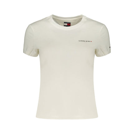 Tommy Hilfiger White Cotton Women's T-Shirt