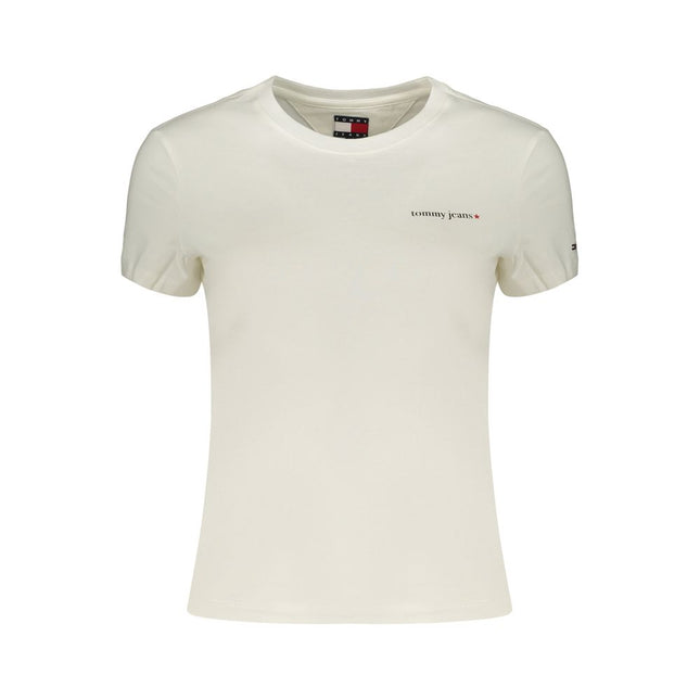 Tommy Hilfiger White Cotton Women's T-Shirt