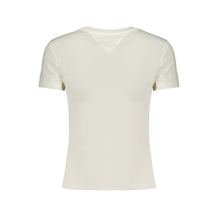 Tommy Hilfiger White Cotton Women's T-Shirt