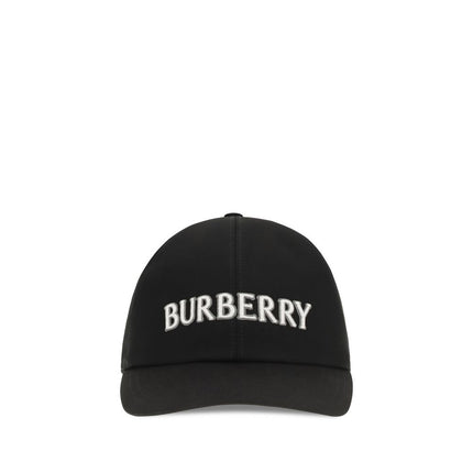 Burberry Black Cotton Cap (Baseball Hat)