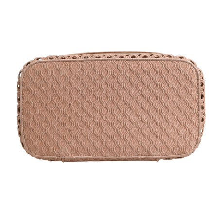 Christian Dior Mesh Embroidered Dior travel Vanity Case