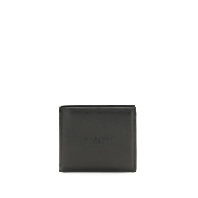 Givenchy Black Calf Leather Bos Taurus Wallet