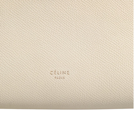 Celine Nano Belt Bag Grained Calfskin Chalk