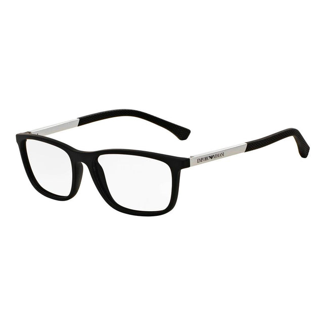 Emporio Armani Black Injected Glasses (Frames)