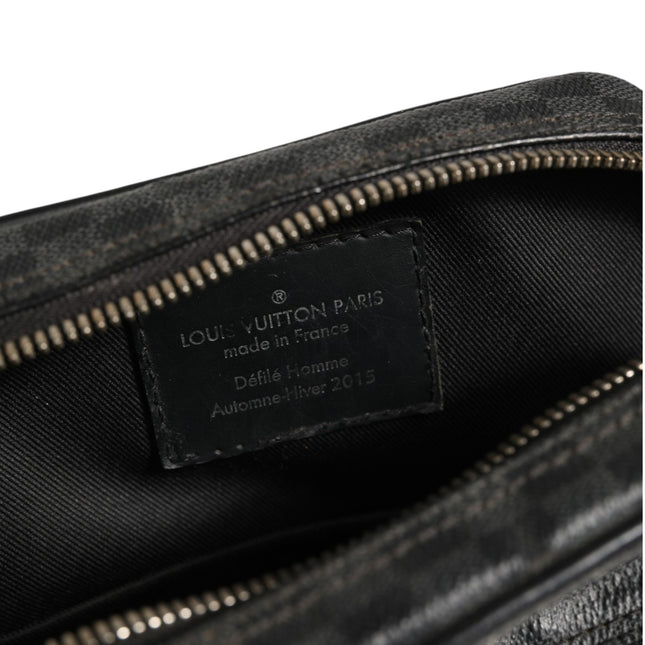 Louis Vuitton Black Damier Graphite Canvas Amazon Christopher Nemeth Shoulder Bag