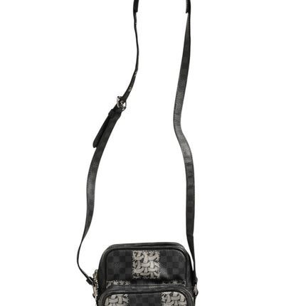 Louis Vuitton Black Damier Graphite Canvas Amazon Christopher Nemeth Shoulder Bag
