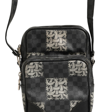 Louis Vuitton Black Damier Graphite Canvas Amazon Christopher Nemeth Shoulder Bag