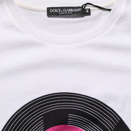 Dolce & Gabbana White D&G WE LOVE JAPAN Print Cotton T-shirt
