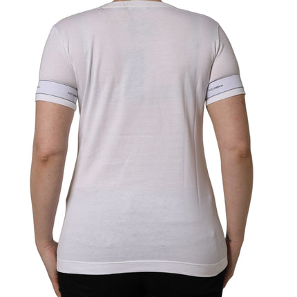 Dolce & Gabbana White D&G WE LOVE JAPAN Print Cotton T-shirt