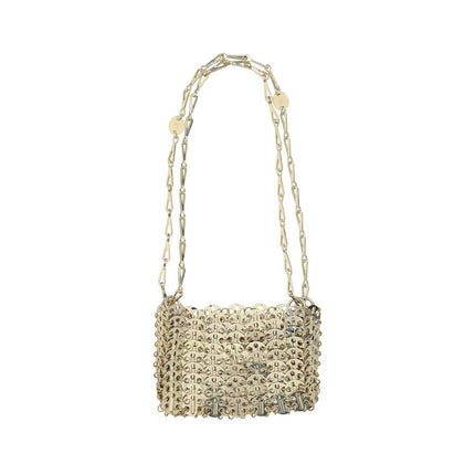 Rabanne Bicolor Brass Shoulder Bag